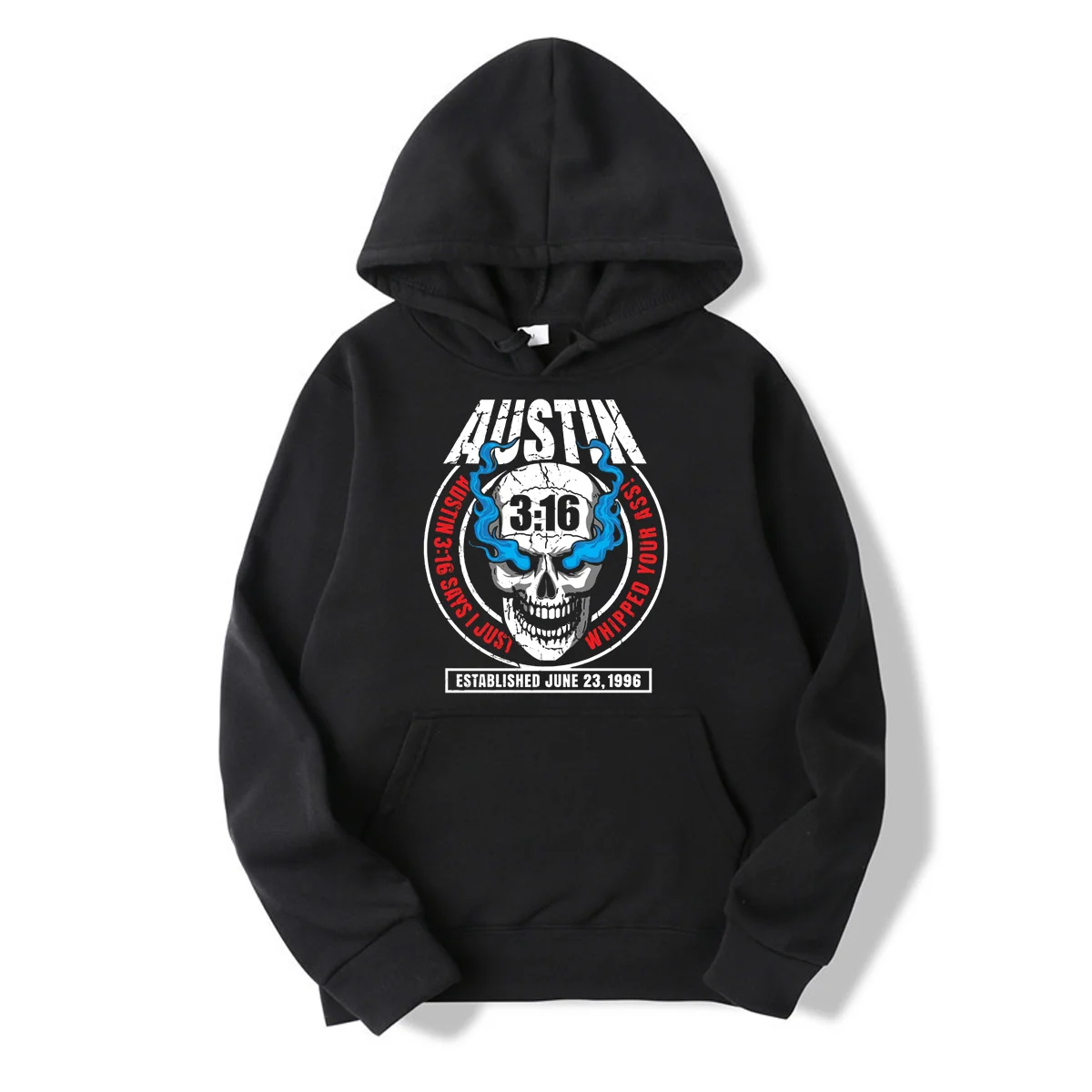 

Men Women Stone Cold Steve Austin KOTR Established 1996 Hoodies Graphic Sweatshirts Ladies Y2k Long Sleeves Unisex M-5XL