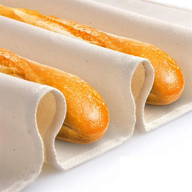 Толстая Ферментированная льняная ткань тестоварка сковородки хлеб коврик