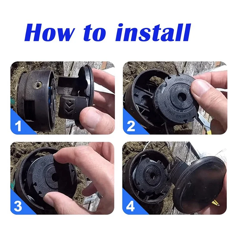 Травяная леска катушка для сверхпрочной фототриммерной катушки