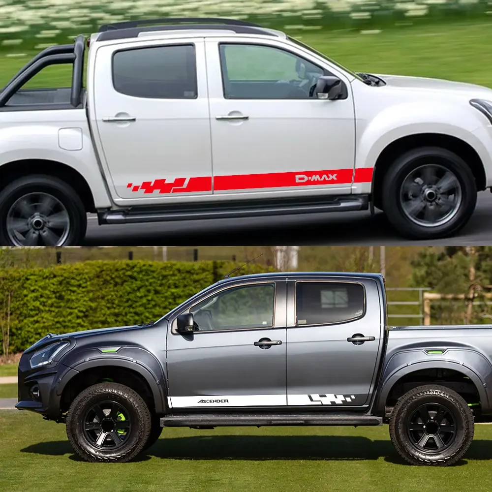 2 шт. виниловые наклейки на двери автомобиля