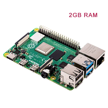 Акция! 100% Оригинальный Raspberry Pi 4 Гб Модель B 1/2/4/8 ГБ ОЗУ новейший чем компьютер pi 3 b 3b