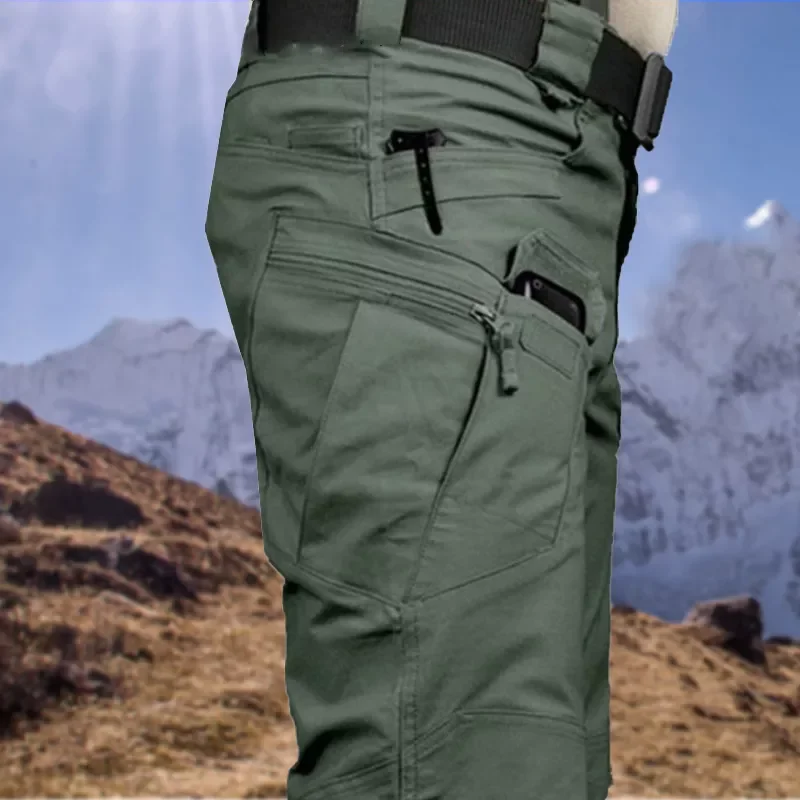 

2022 New City Military Tactical Pants Men SWAT Combat Army Trousers Many Pockets Waterproof Wear Resistant Casual Cargo Pants