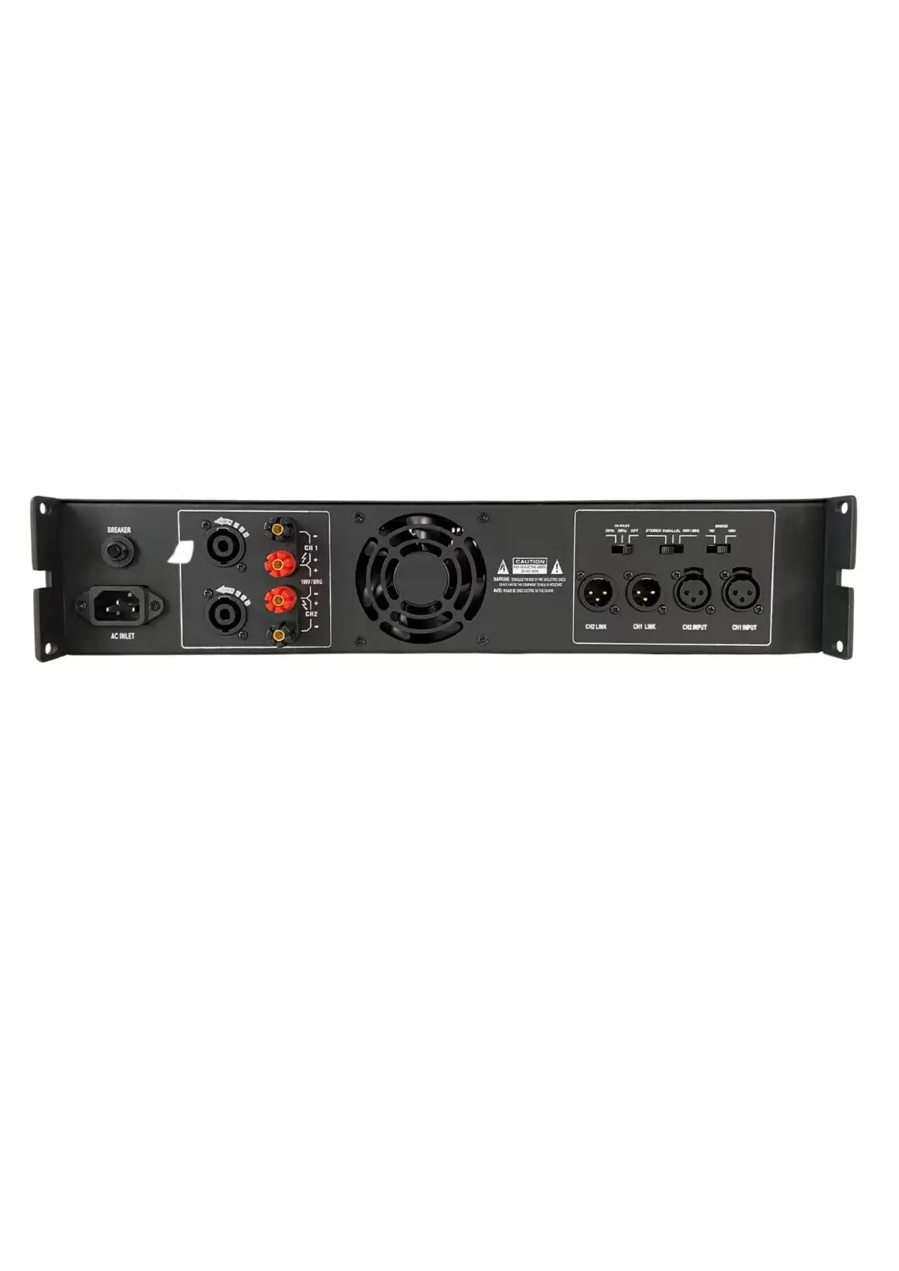 Профессиональный цифровой усилитель VR1000 2000W 1U Hi-Fi 1000W, аудиоусилитель Pro Audio с DSP, 2-канальный усилитель класса D для сабвуфера (art.: 3920dcb30561c) - 3920dcb30561c