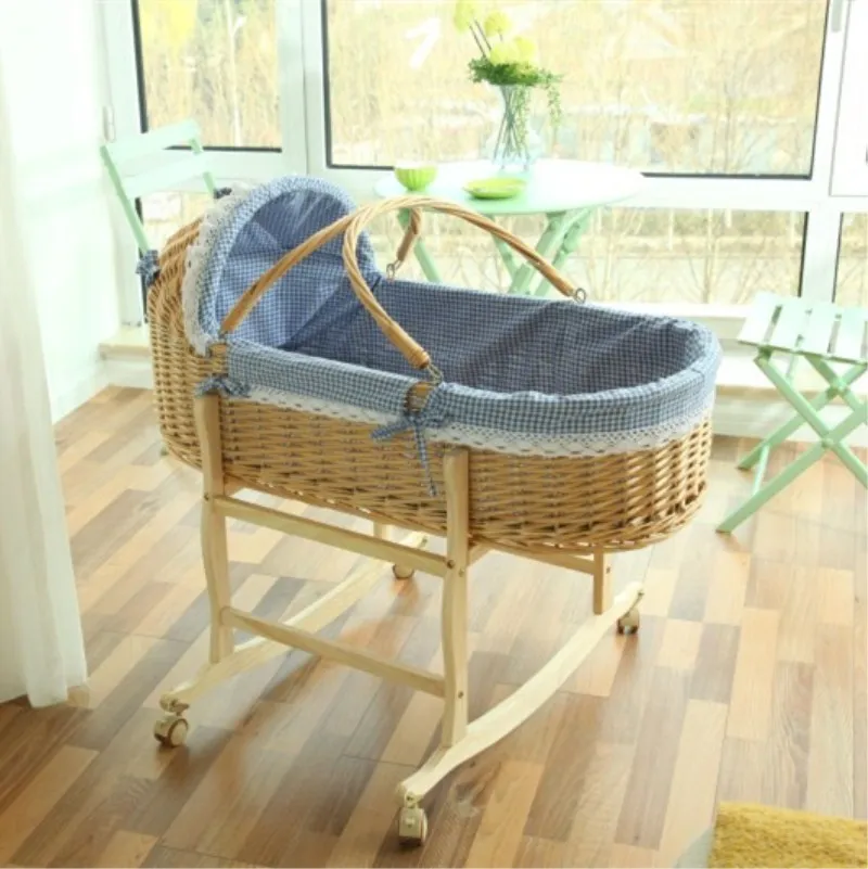 Качели 9C колыбель для новорожденных детская корзина из ротанга портативная