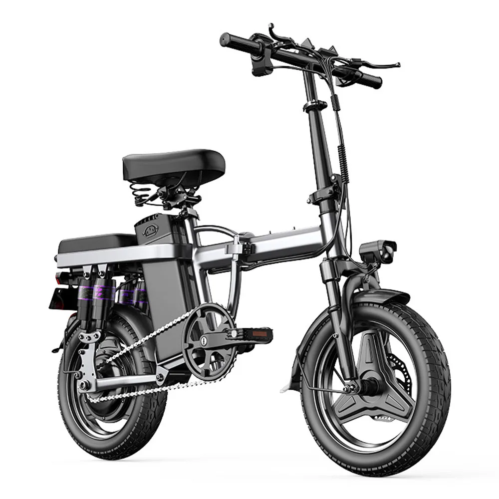 

Electric Bike Folding Bicycle Lithium Battery Small Scale Shock Absorption Wear Resisting Explosion Proof Adult Intelligence