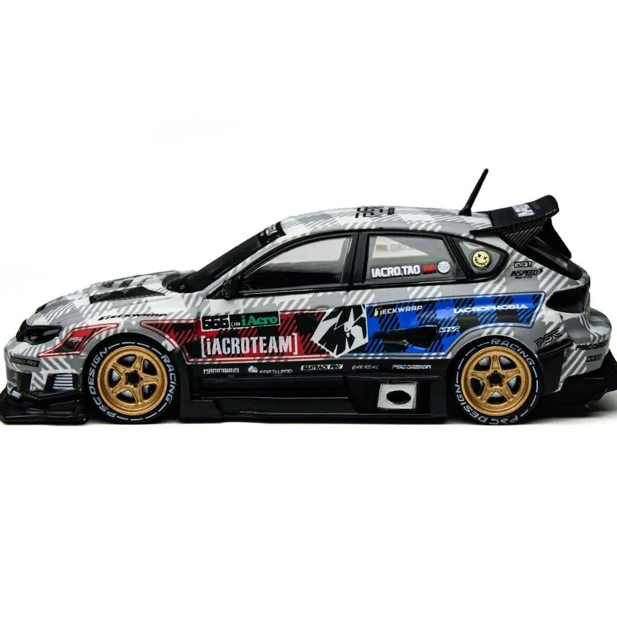 Фото Модель автомобиля Subaru Impreza IAcro из литого металла, масштаб 1:64, Diecast TM PSC №2