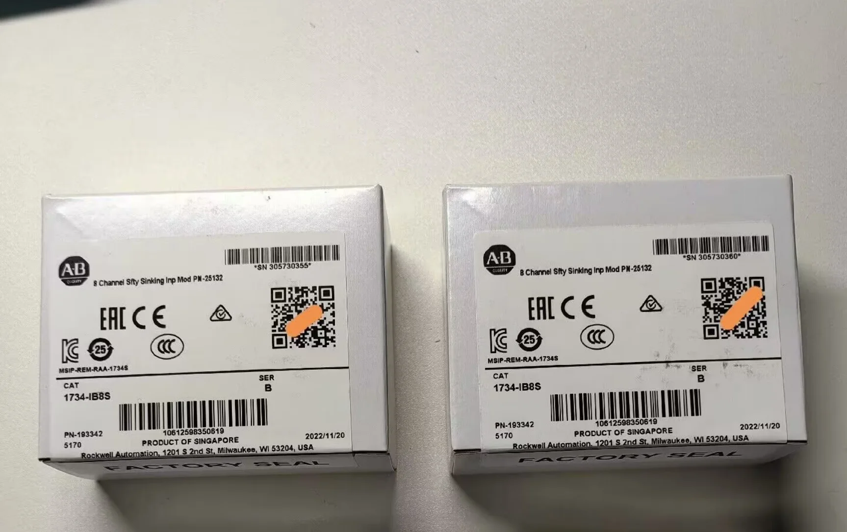 новый AB 1734-IB8S 1734IB8S B в