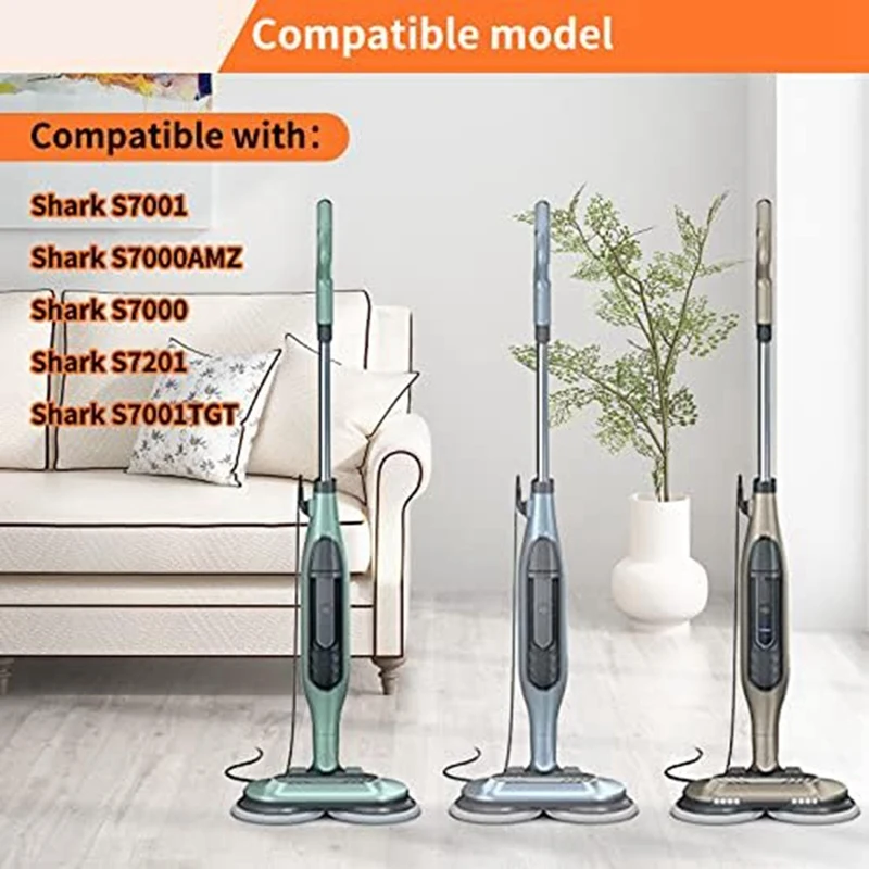 Тканевые подушечки для швабры Shark S7000 S7000AMZ S7001 S7001TGT S7201 S7005 S7020 паровой