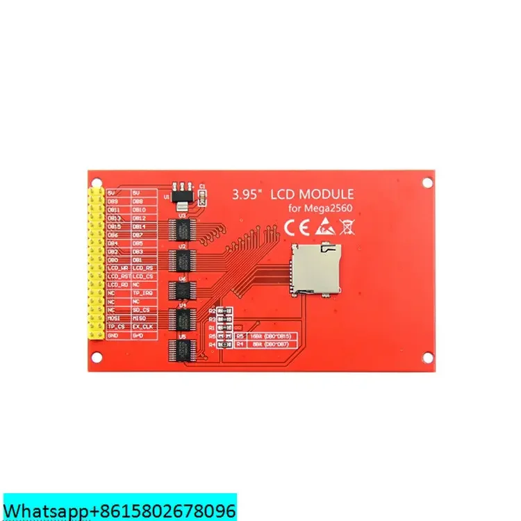 16-битный ЖК-модуль с параллельной шиной 3 95 дюйма 480x320 TFT со слотом для SD-карты Mega2560