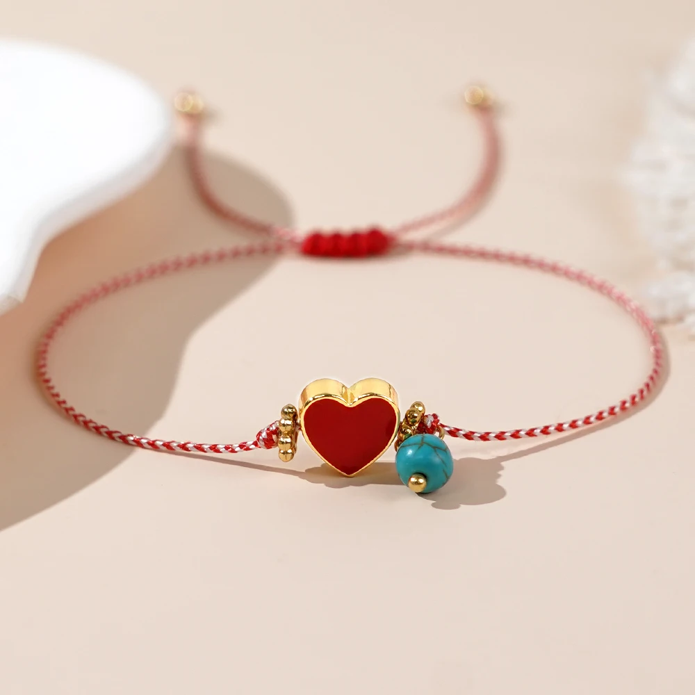 Go2boho Martis Снежинка Инкрустированные Синтетические Бирюзовые Красные Персиковые