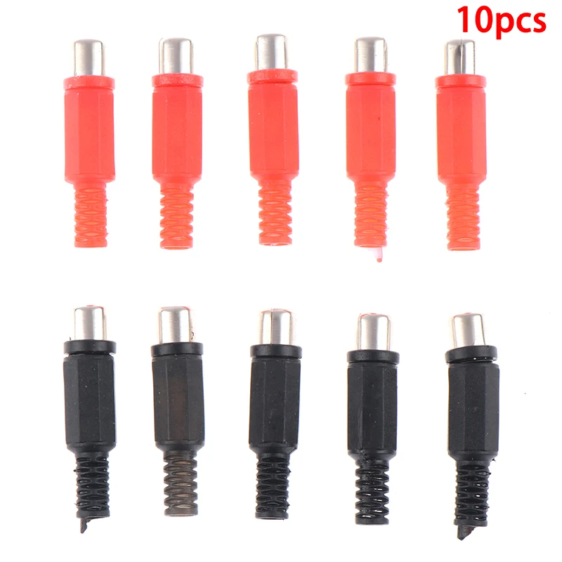 

Аудио разъемы RCA, 50 в, 0,5 А, гнездовой разъем для сварки, переходник для холодного давления