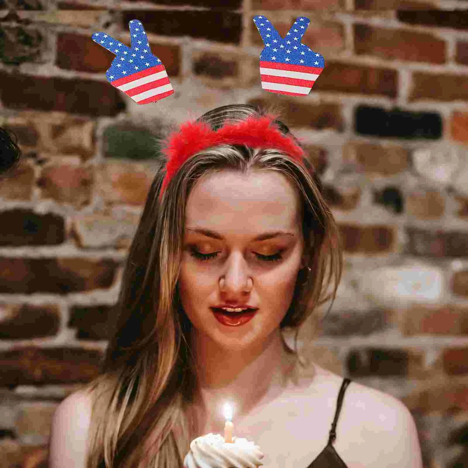 6 шт. повязка на голову ко Дню независимости женский декор для вечеринки костюм