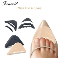 1 pair forefoot insert women high toe plug halfshoes cushion filler accessories pad for heels sponge feet insoles anti pain pad