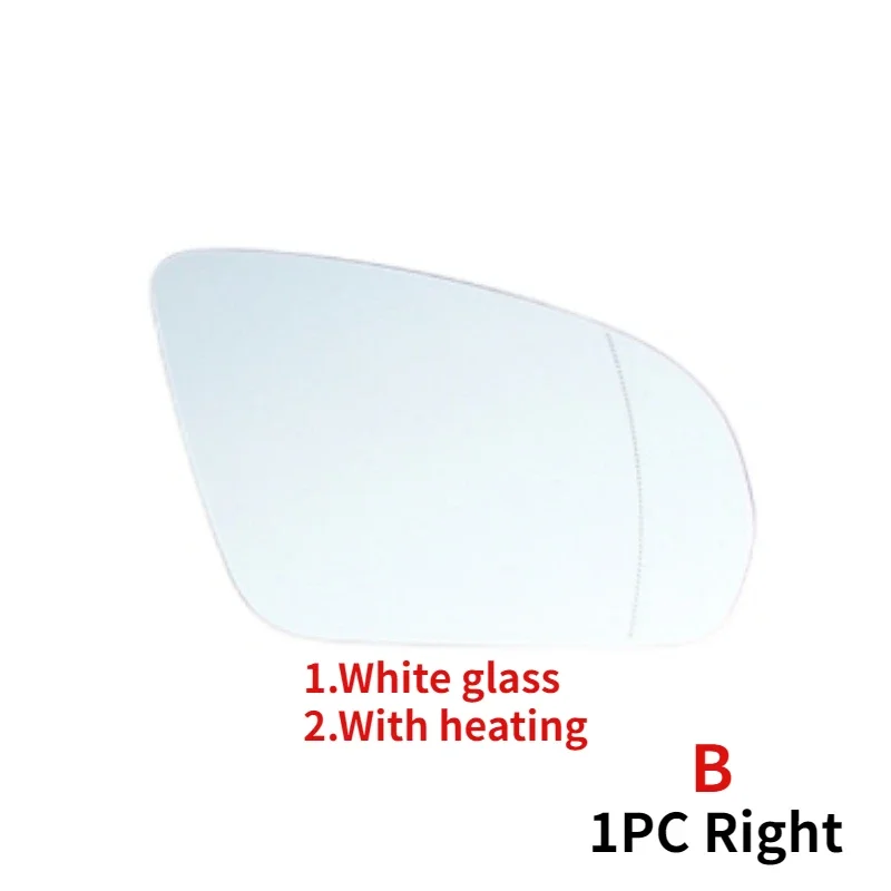 Стекло бокового зеркала заднего вида с подогревом слепых зон для Mercedes-Benz A B C E S Class GLC GLB GLA GLK W205 W204 W212 W213