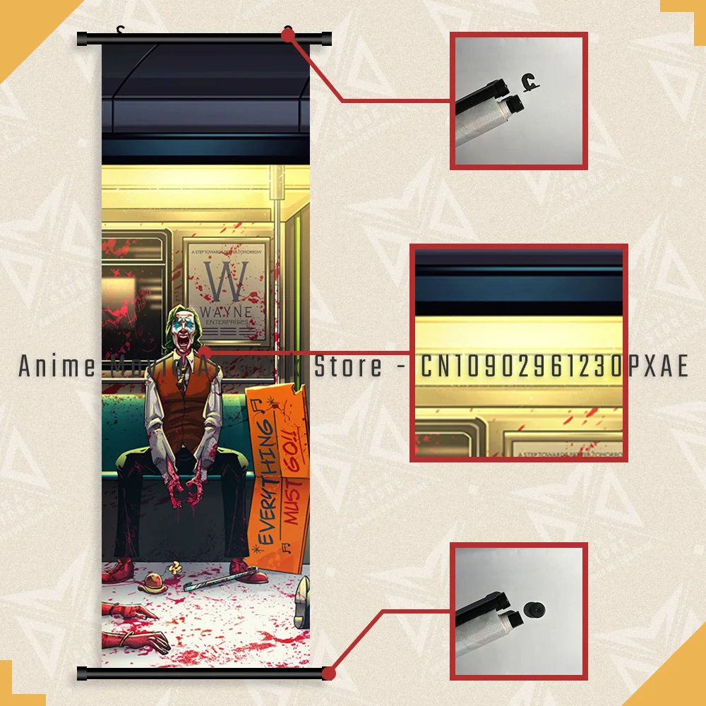 DC Movie Universe Classic Character Harley Quinn Decoration Canvas Print HD Picture Fashion Poster Hang Painting For Living Room