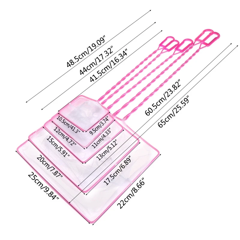 

Новинка 2022, рыболовная сеть для аквариума, пластиковая мягкая квадратная сетка для ловли рыбы и креветок