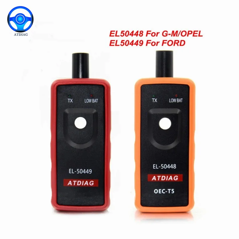 Новинка, диагностический инструмент 2 в 1 для Ford Φ Opel TPMS, EL50448 Plus, автомобильный фонарь EL50449