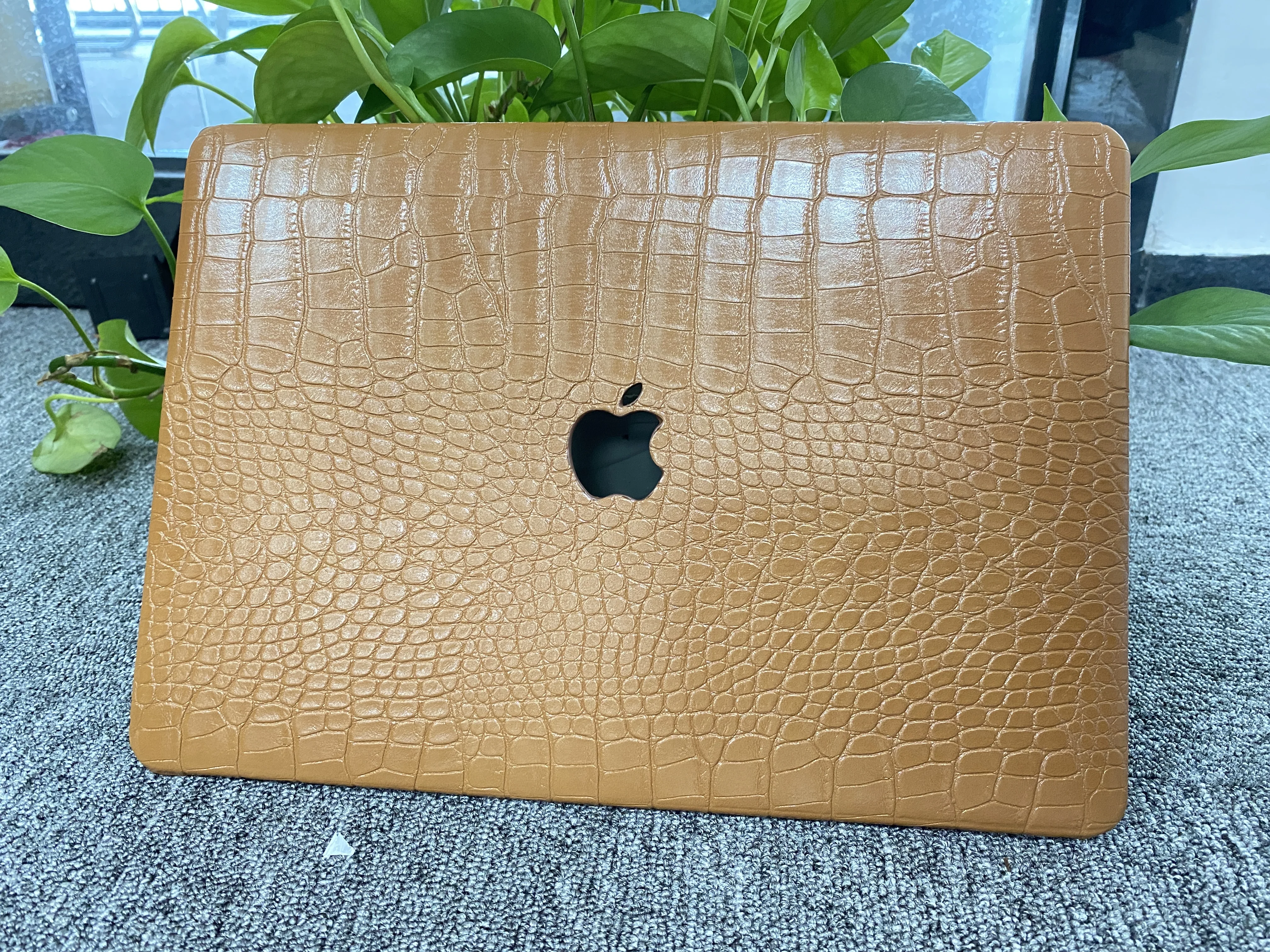 Crocodile Leather Hard Case for MacBook Air 13 MacBook Pro 13 16 15 Laptop Case Cover Coque For Macbook Air 13 A2337 Accessories