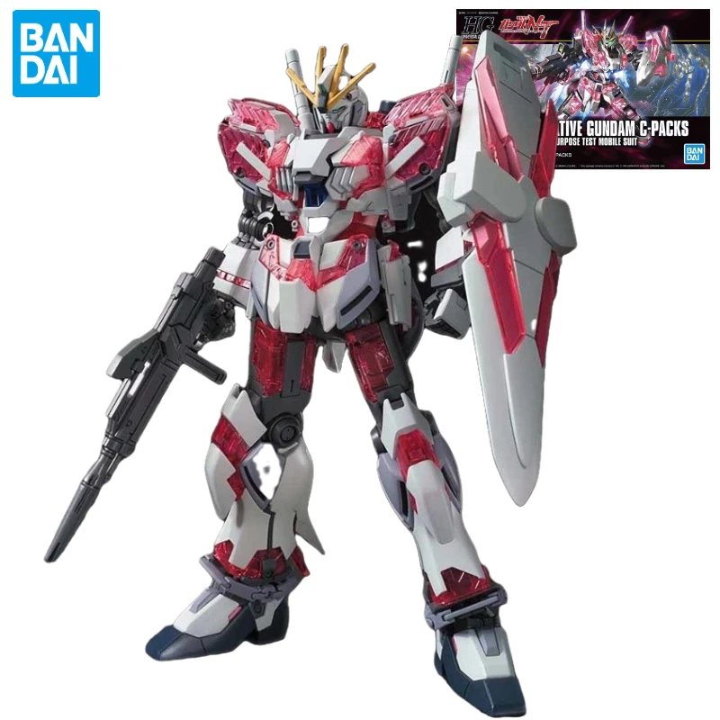 

Bandai собранная модель Gundam HGUC 222 1/144, Сюжетный NT Gundam C Equipment, Сюжетный рисунок, игрушечная фигурка, Подарочный орнамент