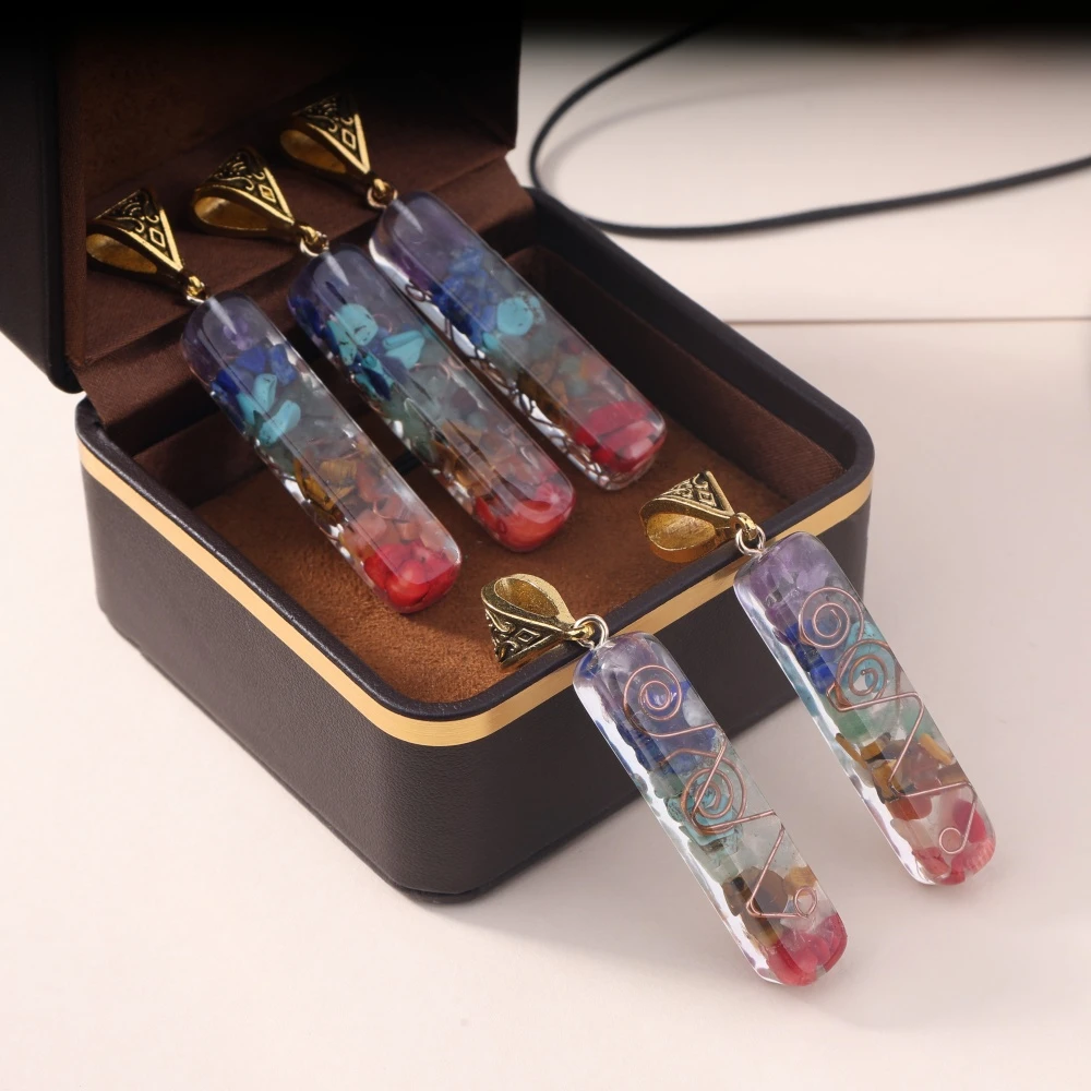 5 шт. подвеска из натурального камня с шестигранным швом