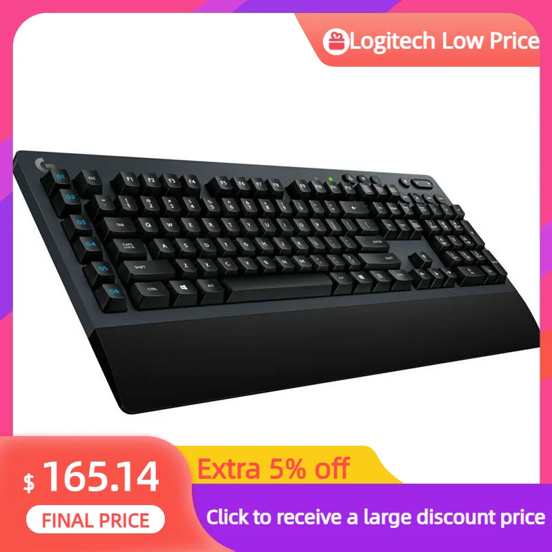 

Logitech G613 wireless mechanical game keyboard