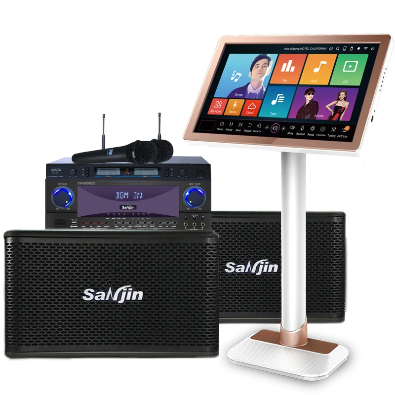 

karaoke system machine hdd jukebox player portable all-in-one singing videoke