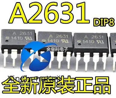 

30pcs original new A2631 HCPL-2631 HCPL-A2631 DIP8 optocoupler