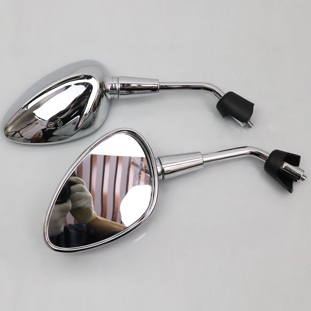 

8mm Motorcycle E-mark Rear View Mirrors For VESPA SPRINT PRIMAVERA 150 GTS GTV 125 250 300 200 2013 - 2022 2021 2020 2019 2018