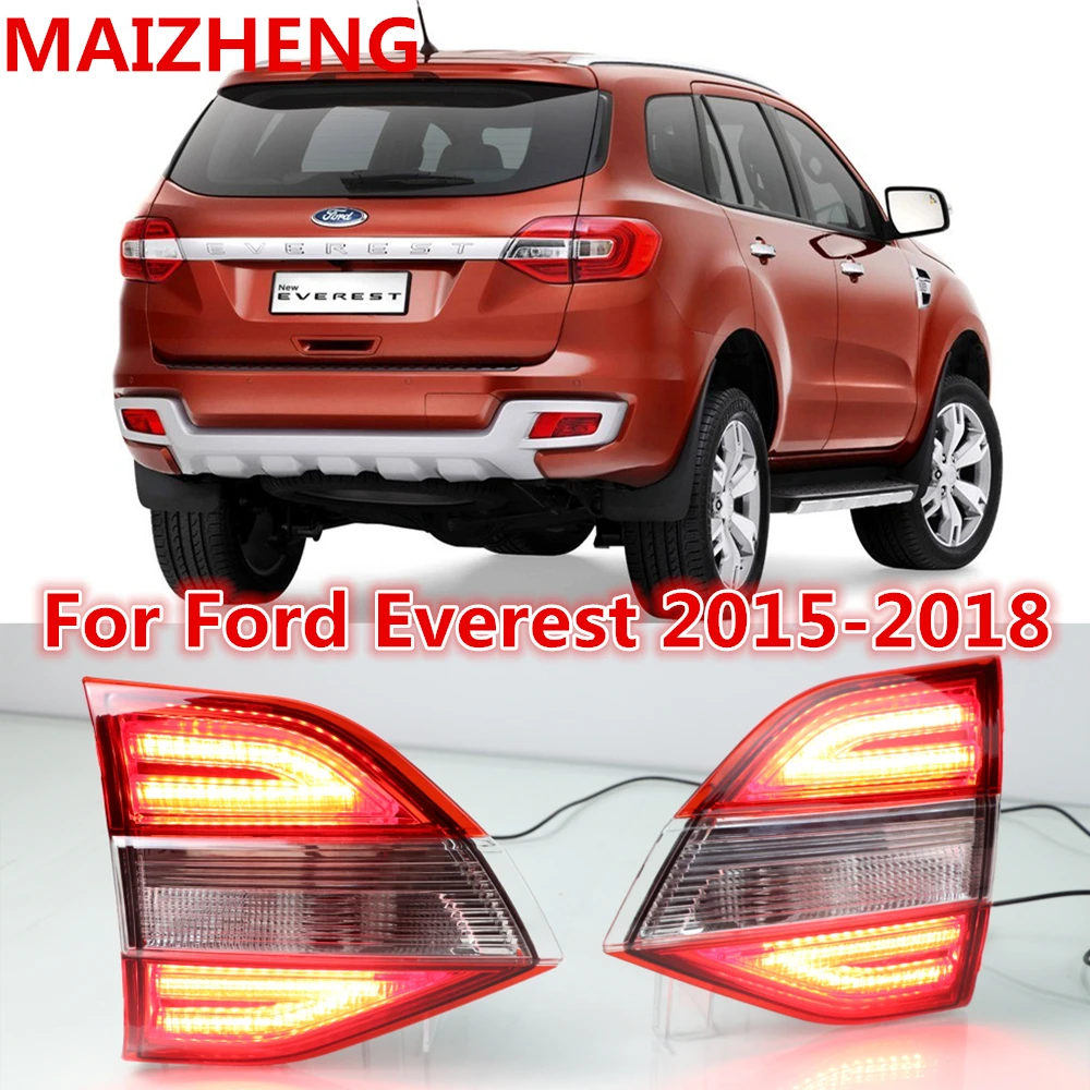 

Светодиодный задсветильник для Ford Everest ручной фары заднего бампера 2015 2016 2017 2018, задний противотуманный фонарь DRL, стоп-сигнал