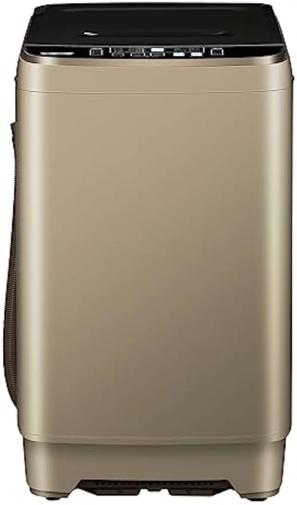 

Полностью автоматическая стиральная машина, переносная стиральная машина с максимальной нагрузкой 15,6 фунтов с дренажным насосом, быстрое отображение 10 программ и 8 уровней воды