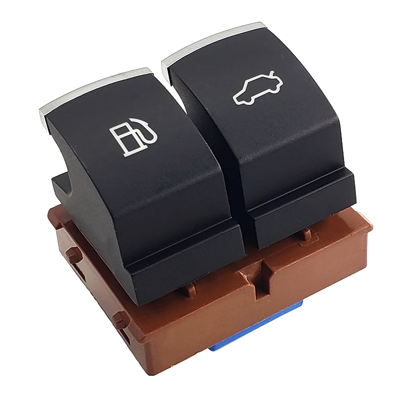 Топливный бак переключатель заднего багажника Хромированная кнопка для VW Passat B6 CC