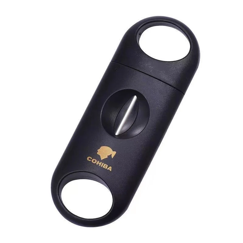 

Portable Stainless Steel V-Shape Plastic Cigar Cutter Cigar Accessories Cigar Pliers Cutout Smoking Accessories Cigar Set