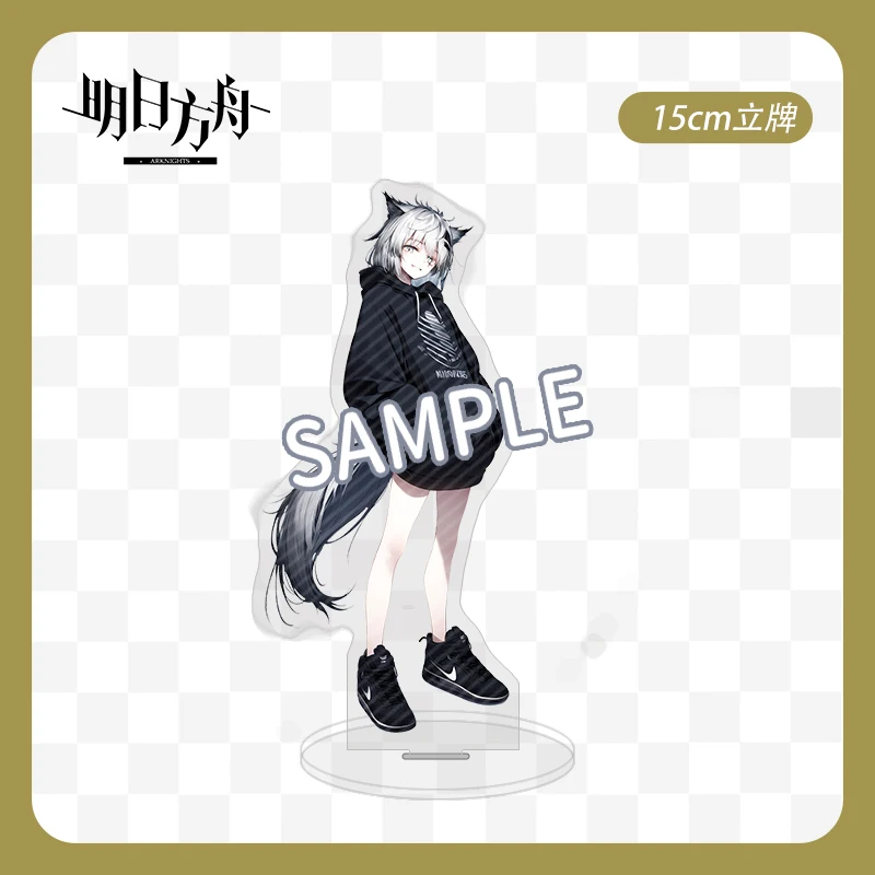 Arknights Amiya Muelsyse Kaltsit 15 см акриловая подставка 2D аниме фигурка Декор Коллекционная