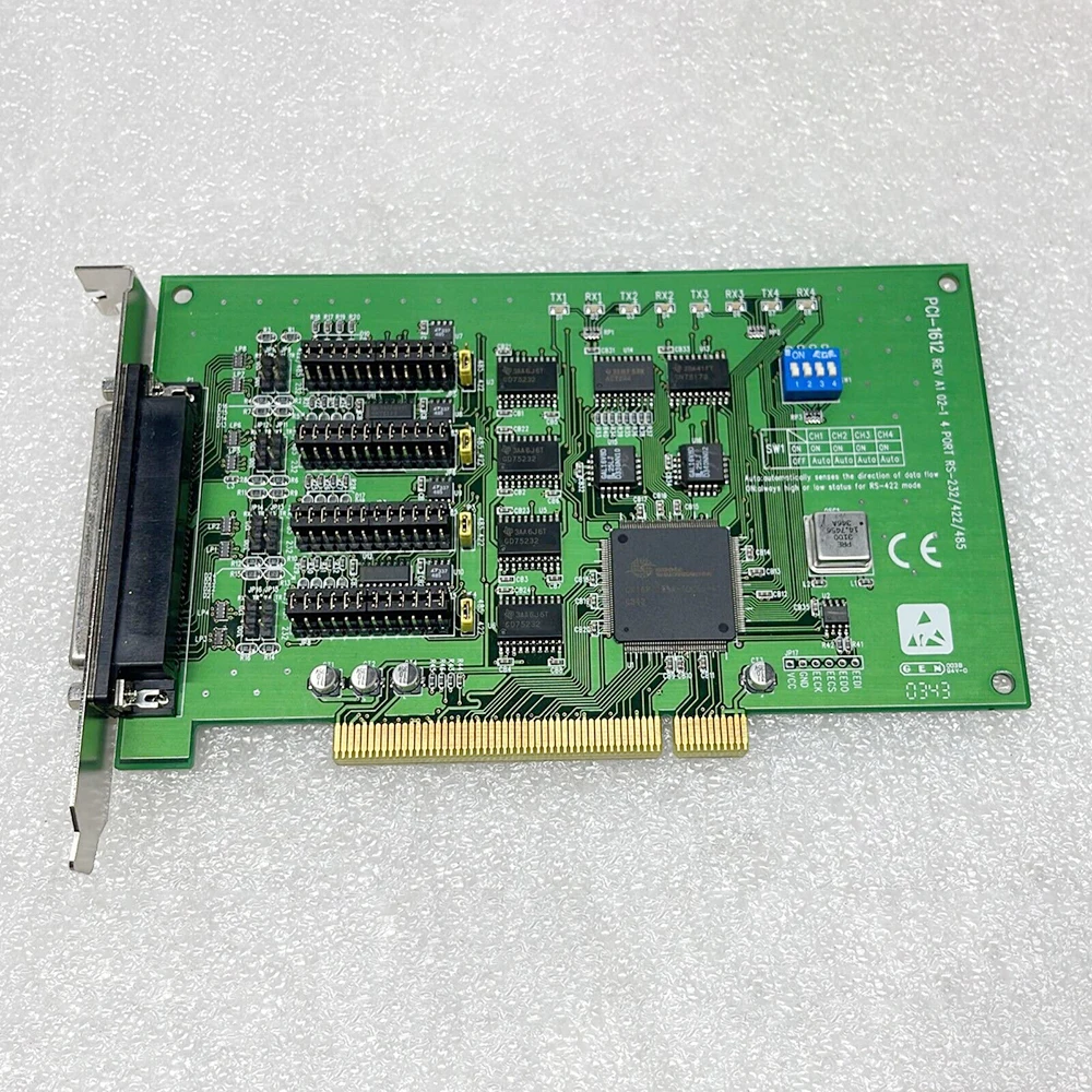 

PCI-1612 REV A1 02-1/02-2/02-5 4 PORT RS-232/422/485 Data Capture Card For Advantech High Quality Fast Ship