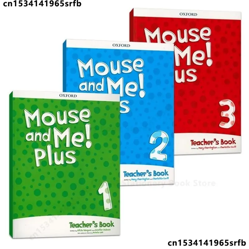 Mouse and Me Plus Teacher's Book for Level 1, 2 and 3 Books for Children Kids Picture Books Baby Famous Child Education Story