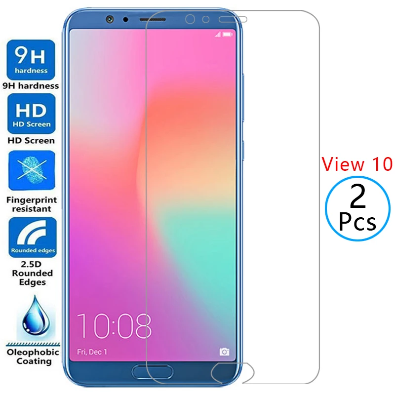 

Защитное закаленное стекло для huawei honor view 10, протектор экрана для honer onor view10 v v10 view 5,99, Защитная пленка для honorv10