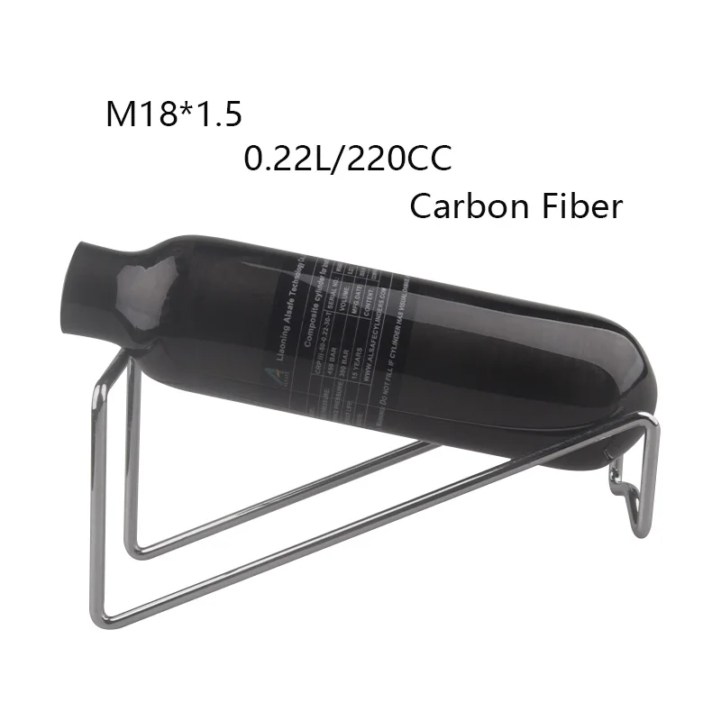 Баллон газовый из углеродного волокна для погружения с аквалангом 0.22L 220CC HPA 300BAR