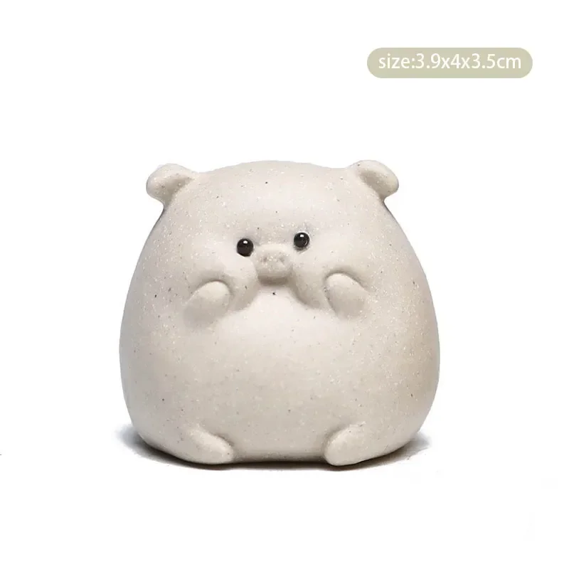 

Фигурки животных для чаепития из Исинской глины RI ONIY TEASET