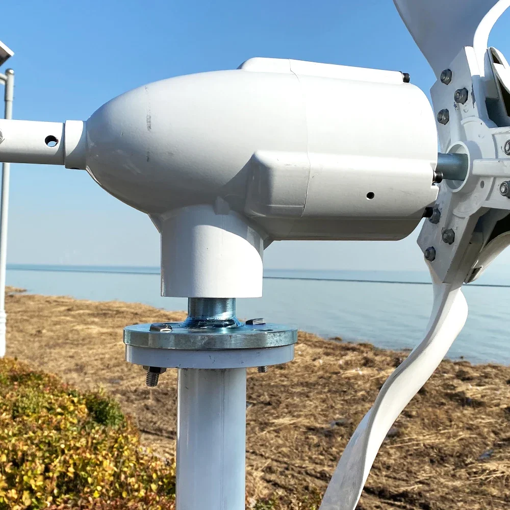 Горизонтальная ветряная турбина 10000 Вт 15000 48 В с более мощным бесплатным