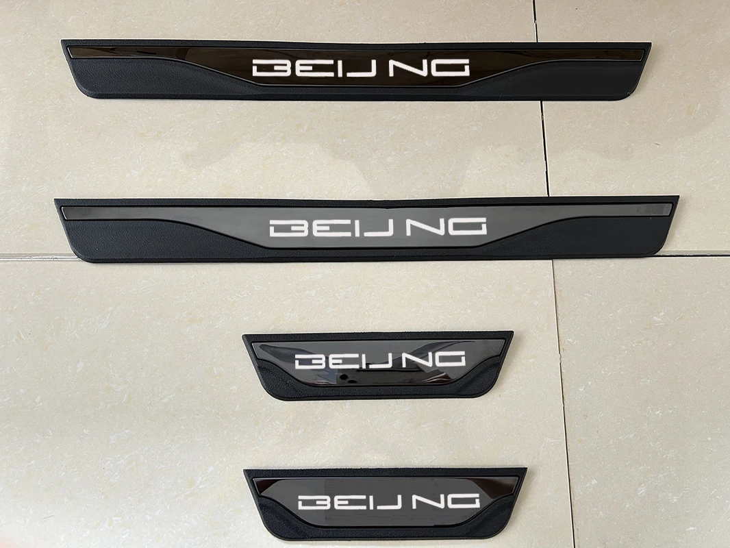 

Для BAIC Senova X25 X35 Beijing X55 X65 BJ20 EV2 EV5 BJ40 EC3 EC5 EU5 EX3 X7 Наклейки на накладку на порог автомобиля Автомобильные аксессуары