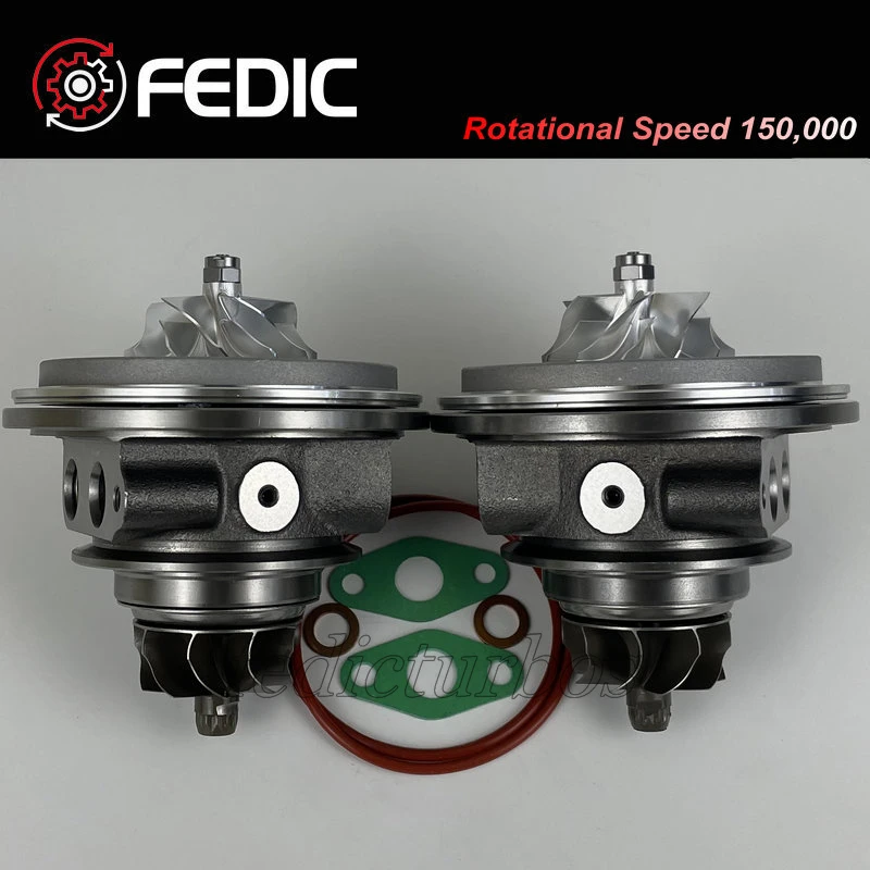 MFS Twin Turbo-картридж chra HL3E-6C879-AB HL3E-6K682-AB Картридж турбокомпрессора для Ford Pickup F150 3.5L