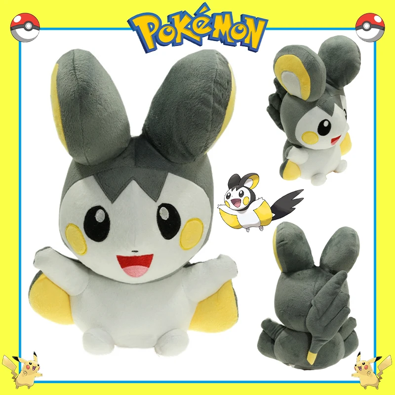 

30cm TAKARA TOMY Pokemon Plush Emolga Stuffed Toys Anime Plush Pillow Flying Squirrel Pokémon Decor Dolls Xmas Gift Toy for Kids