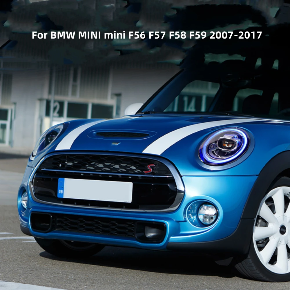 

Автомобильная лампа в виде головного света для BMW MINI F56 F57 F58 F59 2007-2017 DRL, сигнал поворота, ангельские глазки, головка в сборе