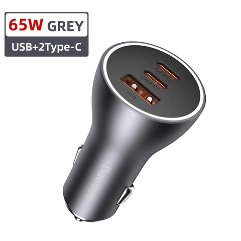 Basis 65W USB Typ C Car Ladegerät Schnellladelad.