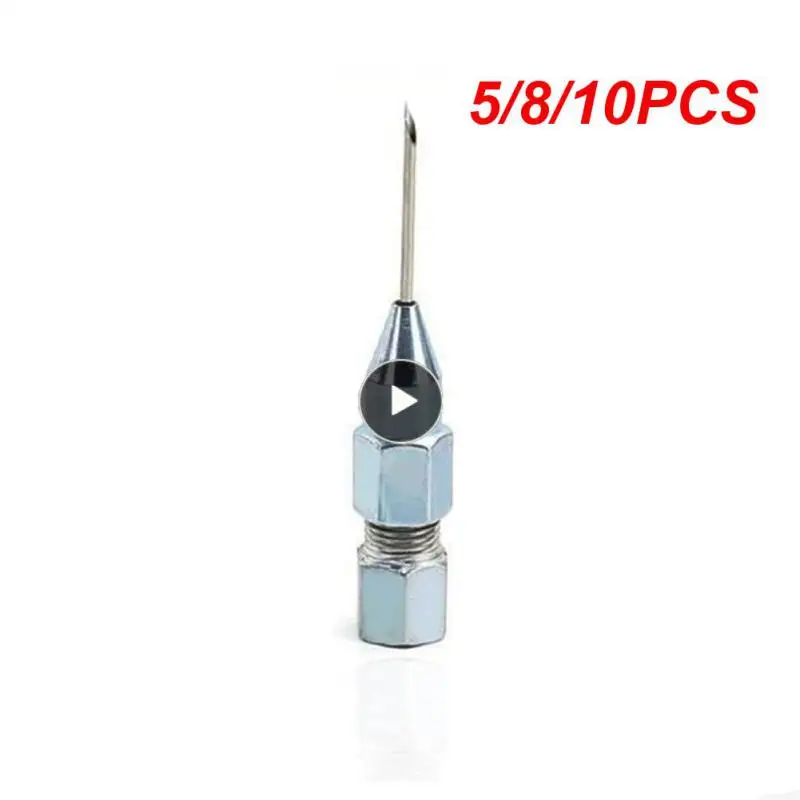 

5/8/10PCS Rl-062a Manual Glue Gun Needle Booster Seal Bearing And Universal Joint 0.9mm Needle Nozzle Distributor Nozzle