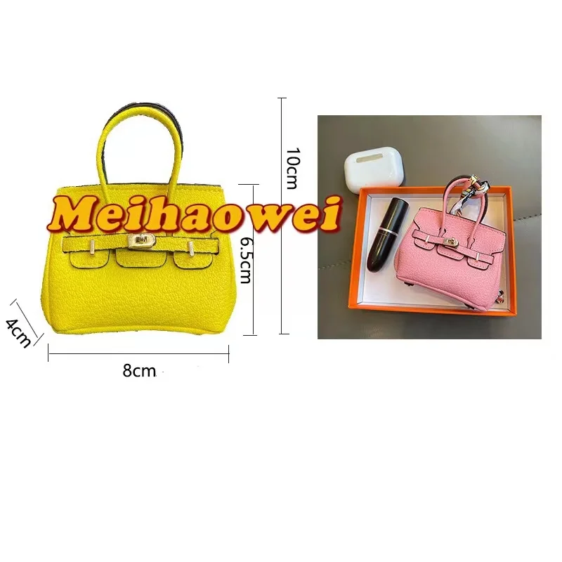 2023 New Pendant Car Charm Keychain Earphone Bag Car Key Bag Valentine's Day Gifts Mother's Day Present Cute Mini Bag