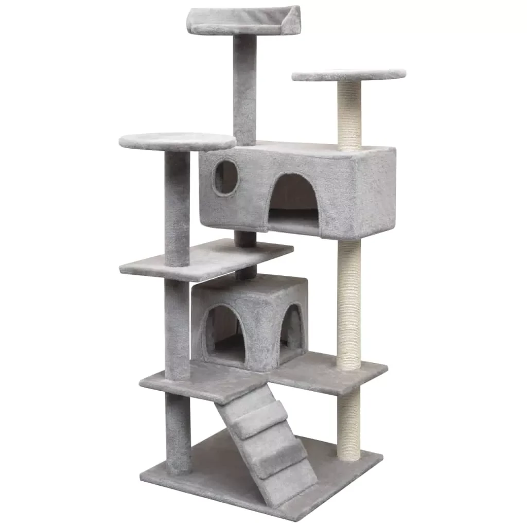 

tree scratcher cats 67x67x125cm sleep play center activities orange, cat scratcher with sisal scraper