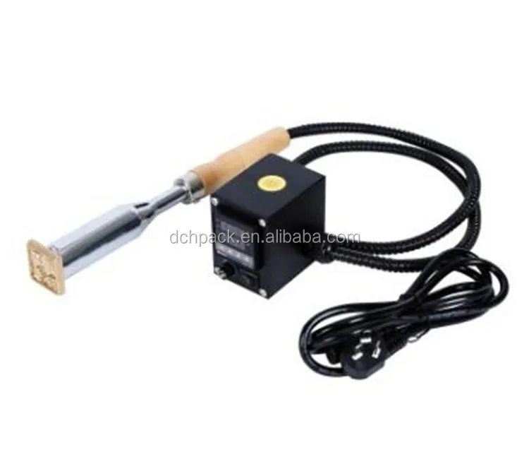 

Portable handheld temperature changeable soldering iron hot stamping machine
