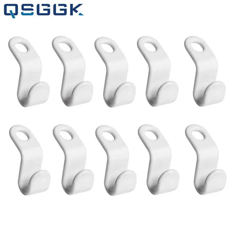

20Pcs Clothes Hanger Connector Hooks Superposition Link Buckle Wardrobe Space Save Manager Practical Home Furnishing Accessories