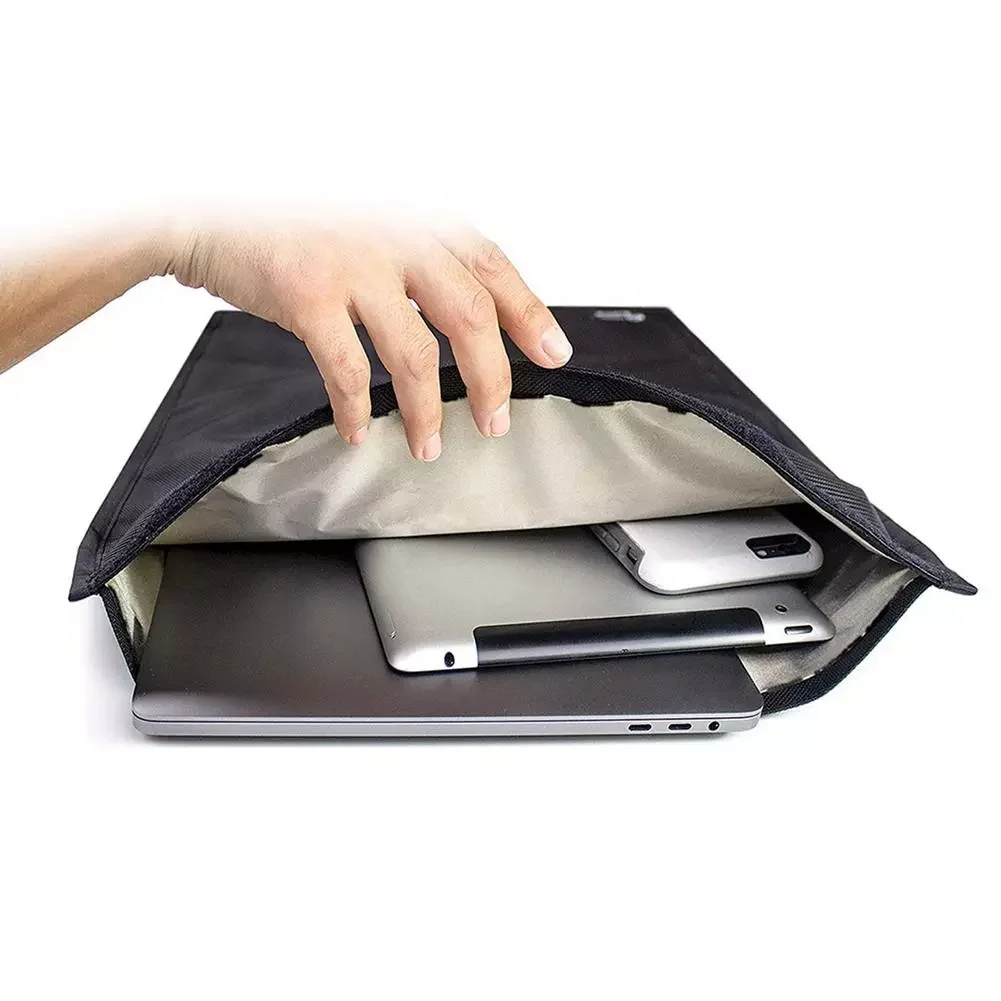 

NEW2023 Faraday Bag RFID Signal Blocking Bag Shielding Pouch Wallet Case Anti-Radiation Anti-Hacking Anti-theft For Cell Phones